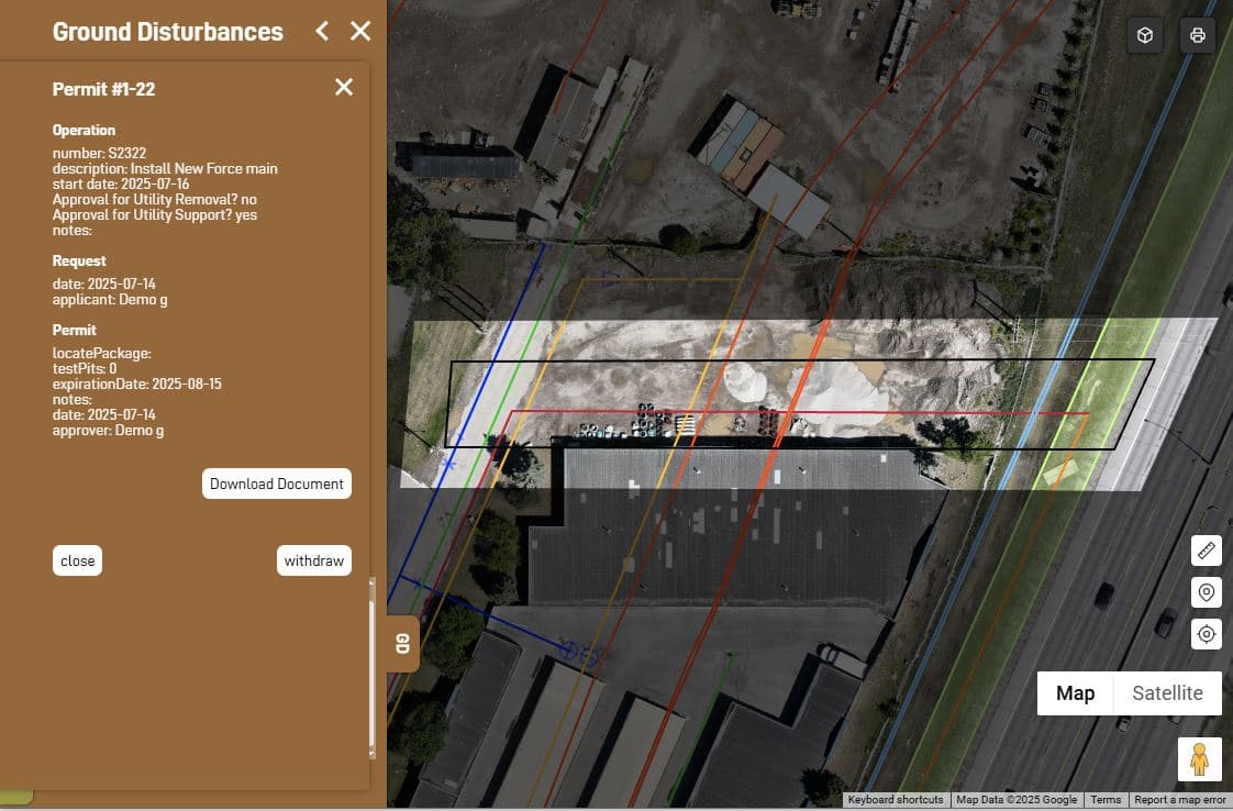 OverSite GDPermit Feature