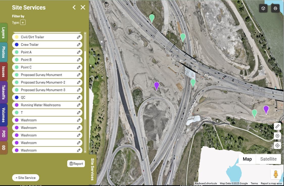 OverSite Site Services Feature